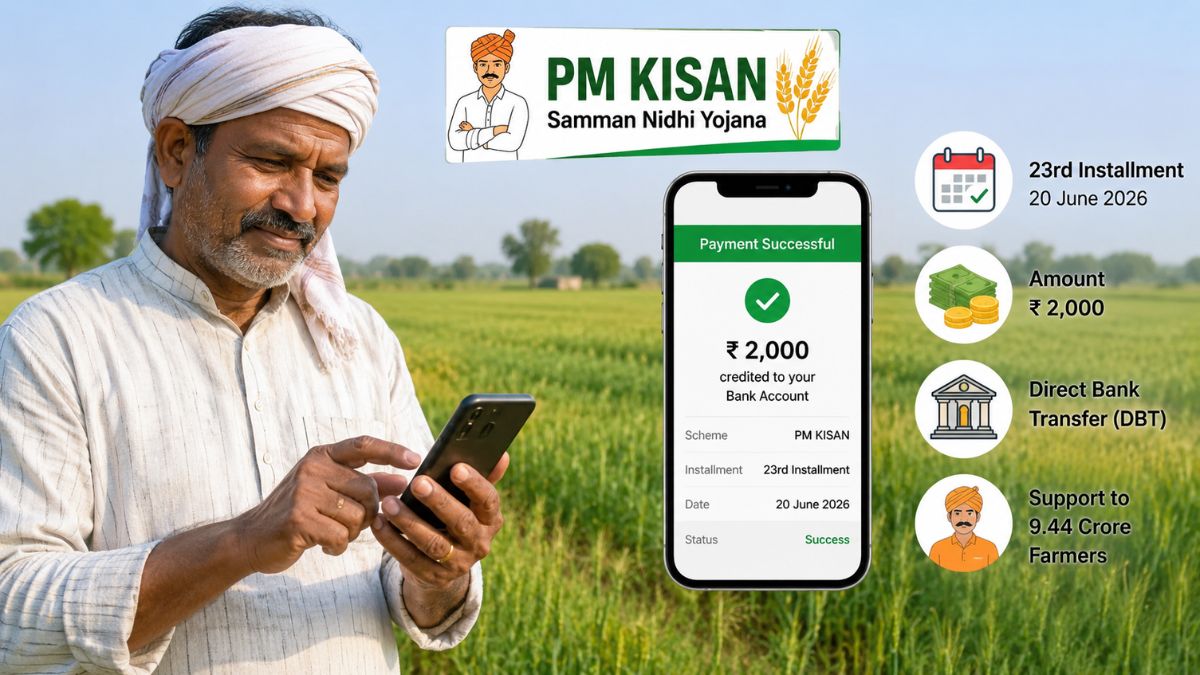 PM Kisan 23rd instalment